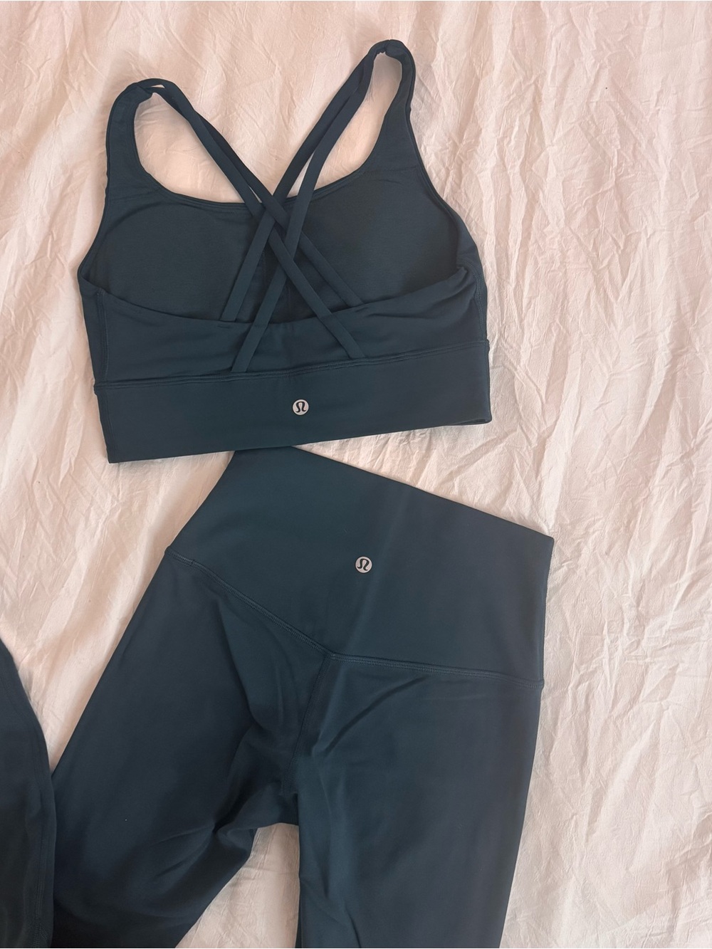 lululemon athletica teal set